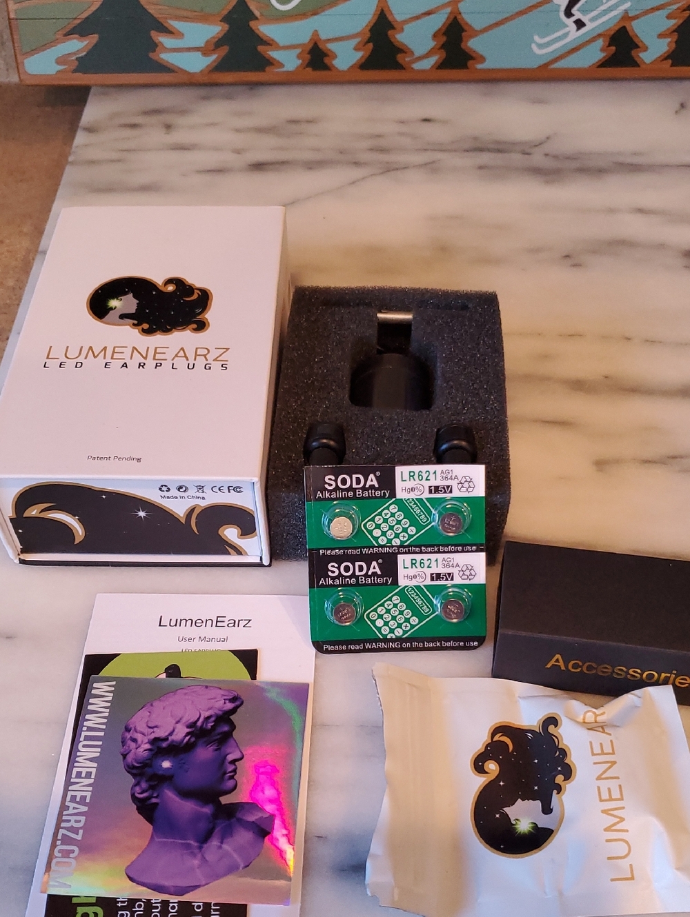 Lumenearz LED Noise Reduction Earplugs